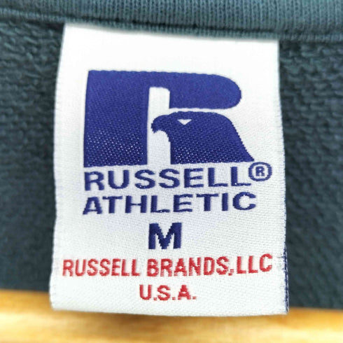 ラッセルアスレチック RUSSELL ATHLETIC ビッグシルエット カレッジ プリント スウェット レディース JPN:M