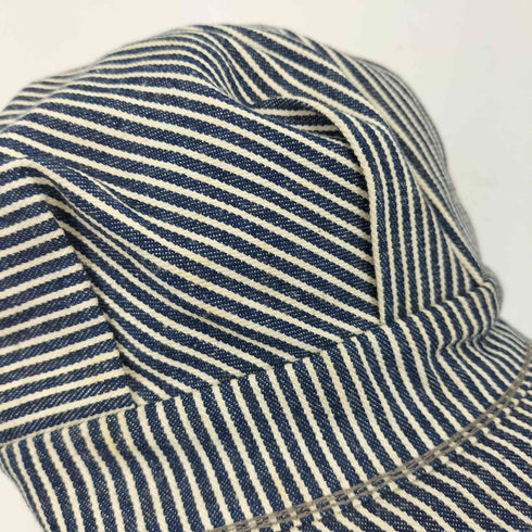 utility cap USA製 ヒッコリーストライプワークキャップ メンズ 6 3/4