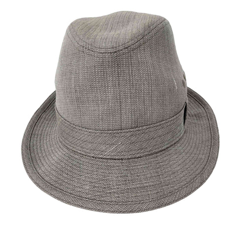 ボルサリーノ Borsalino リネン混 ハット 裏地メッシュ レディース 56cm