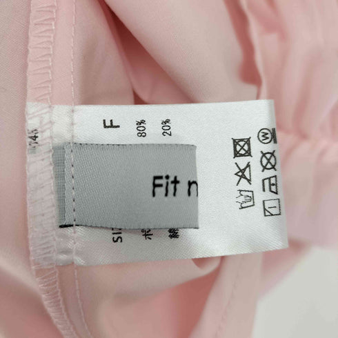 fitmore チュール レース フリル ブラウス レディース FREE