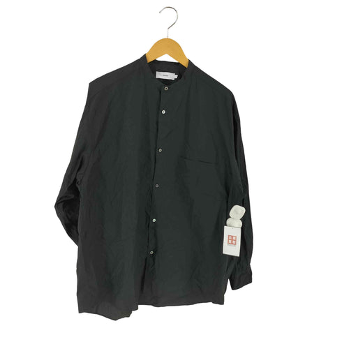 グラフペーパー Graphpaper Broad L/S Oversized Band Collar Shirt メンズ FREE