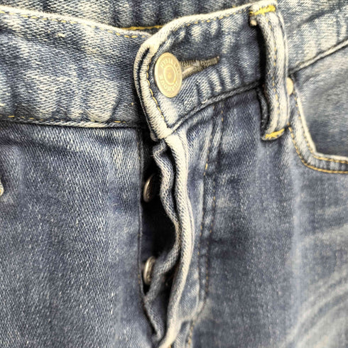 ヒステリックグラマー HYSTERIC GLAMOUR スタッズ付きデニムスウェットパンツ メンズ 28