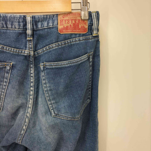 ヒステリックグラマー HYSTERIC GLAMOUR スタッズ付きデニムスウェットパンツ メンズ 28
