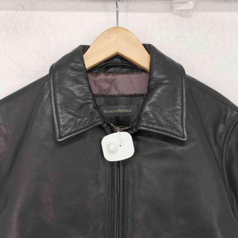 バナナリパブリック BANANA REPUBLIC 韓国製 レザーブルゾン メンズ import:S