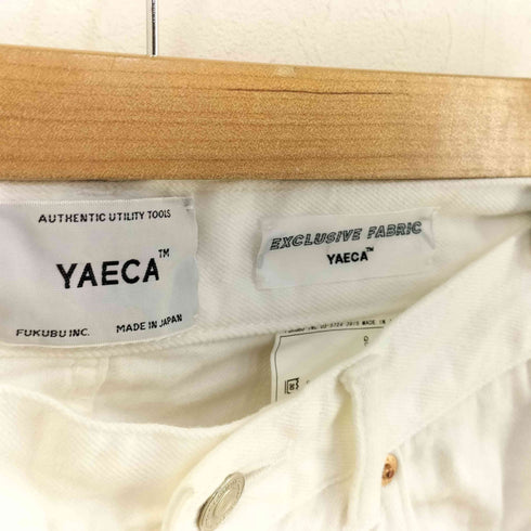 ヤエカ YAECA ワイドストレートデニムパンツ 13-11WH メンズ 32