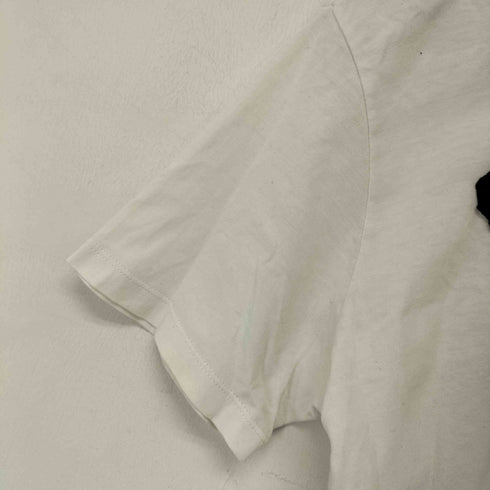 ディーゼル DIESEL ロゴデザインプリント パッチワーク クルーネック ショートスリーブ Tシャツ レディース import:S