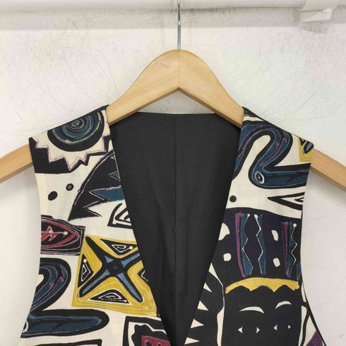 ポールスミス Paul Smith 90S アートデザインベスト メンズ FREE