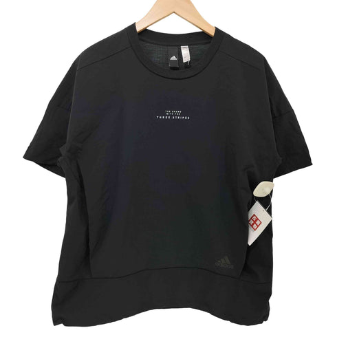 アディダス adidas 裾ドローコード スリーストライプ ナイロン プルオーバー メンズ JPN:S