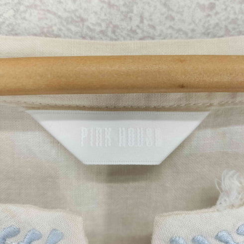 ピンクハウス PINK HOUSE 刺繍SSワンピース レディース