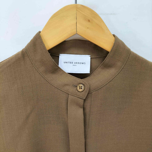 ユナイテッドアローズ UNITED ARROWS ギャザー シャツ ワンピース レディース JPN:36