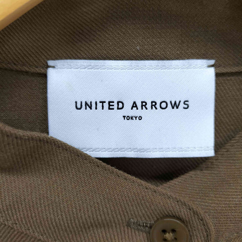 ユナイテッドアローズ UNITED ARROWS ギャザー シャツ ワンピース レディース JPN:36