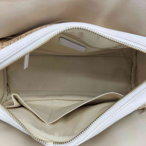 クロエ Chloe かご レザー ワンショルダー ボストン バッグ レディース