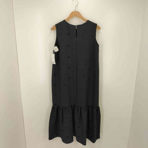 コウベレタス Kobe Lettuce フロッキードットマキシワンピース レディース JPN:M