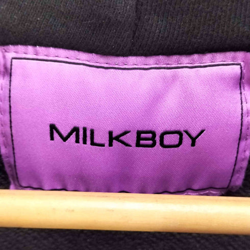 ミルクボーイ MILKBOY REPUBLIC WONDER リパプードル HOODIE メンズ