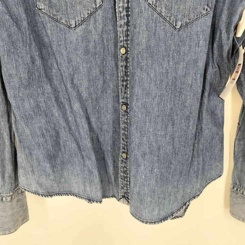 ラルフローレン RALPH LAUREN ウエスタン L/S レギュラーカラー デニムシャツ レディース 3F