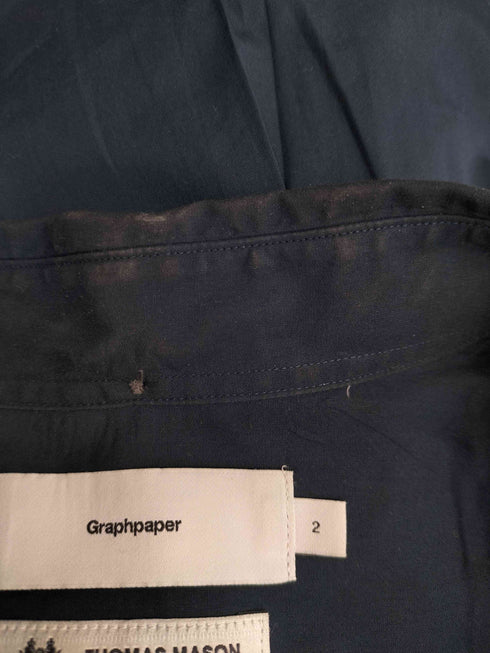 グラフペーパー Graphpaper 19AW L/S B.D Box Shirt Broad メンズ JPN:2