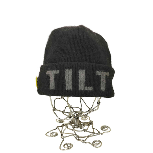 ヒステリックグラマー HYSTERIC GLAMOUR 缶バッチ付 ニットキャップ TILT メンズ FREE
