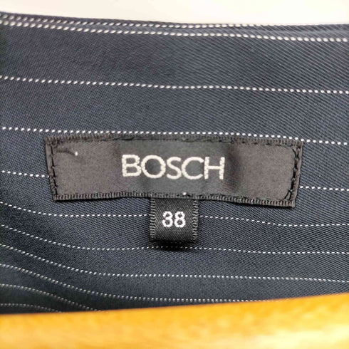 ボッシュ BOSCH ストライプ ノースリーブ カットソー & クロップド ストライプ スラックス セットアップ レディース 38/38