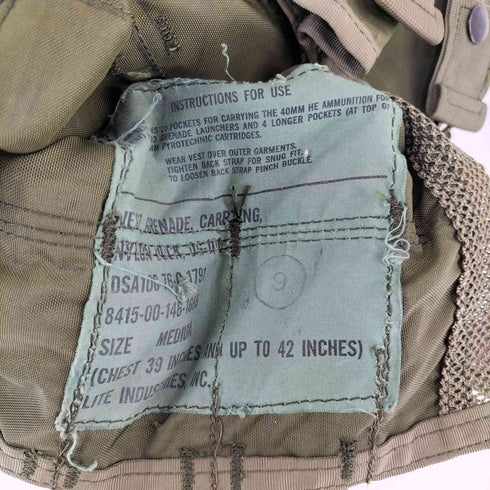 ユーエスアーミー U.S. ARMY グレネードベスト メンズ M