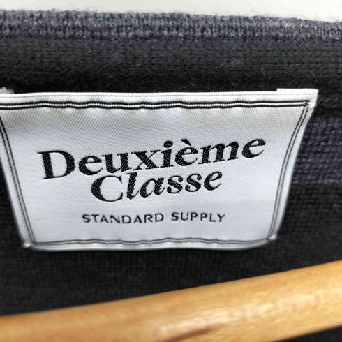 ドゥーズィエムクラス DEUXIEME CLASSE ウール ミラノリブ ボートネック ボーダーニット レディース