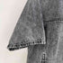 ザラ ZARA サイドジップデニム S/S カットソー メンズ import:L