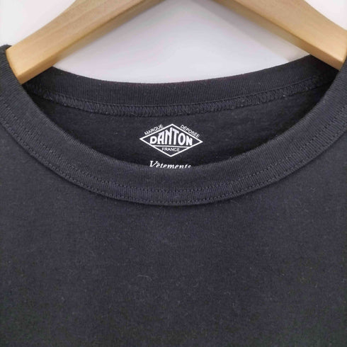 ダントン DANTON ロゴ刺繍 半袖Tシャツ メンズ 42