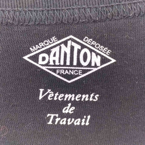 ダントン DANTON ロゴ刺繍 半袖Tシャツ メンズ 42