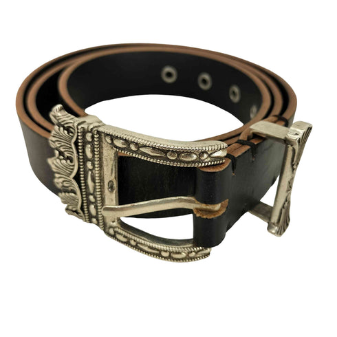 NULLUS 25AW SILVER FILLED King's Belt ベルト イタリアンレザー メンズ