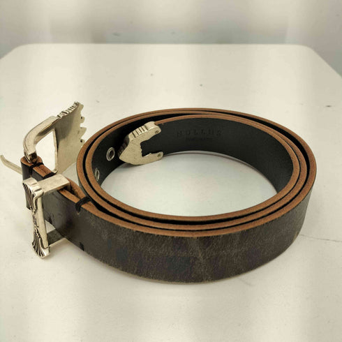 NULLUS 25AW SILVER FILLED King's Belt ベルト イタリアンレザー メンズ