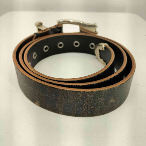 NULLUS 25AW SILVER FILLED King's Belt ベルト イタリアンレザー メンズ