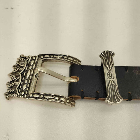 NULLUS 25AW SILVER FILLED King's Belt ベルト イタリアンレザー メンズ
