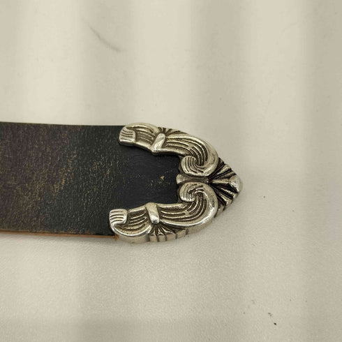 NULLUS 25AW SILVER FILLED King's Belt ベルト イタリアンレザー メンズ