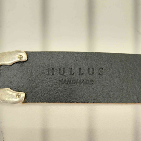 NULLUS 25AW SILVER FILLED King's Belt ベルト イタリアンレザー メンズ