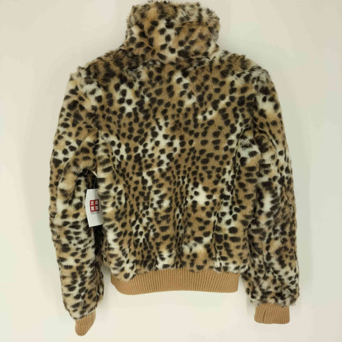 TOP SHOP レオパード ジップアップ ブルゾン ジャケット Y2K レディース EUR:38