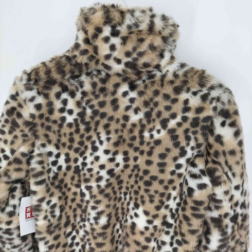 TOP SHOP レオパード ジップアップ ブルゾン ジャケット Y2K レディース EUR:38