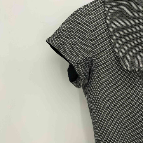 クリスチャンディオール Christian Dior イタリア製 リボンデザイン S/S ワンピース レディース FR:36