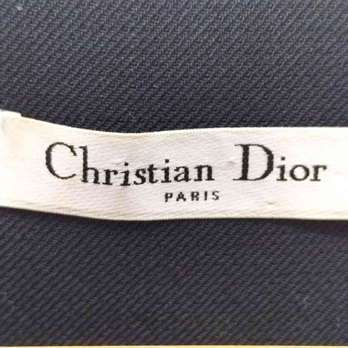 クリスチャンディオール Christian Dior イタリア製 リボンデザイン S/S ワンピース レディース FR:36