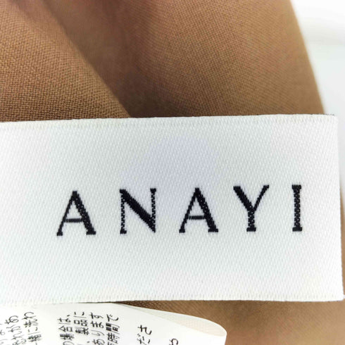 アナイ ANAYI ウエストゴム イージースラックス レディース JPN:36
