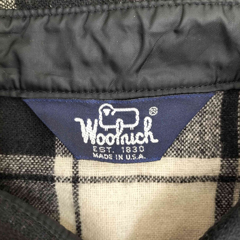 ウールリッチ WOOLRICH 80-90s USA製 チェック 長袖シャツ メンズ