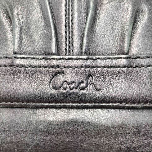 コーチ COACH ソーホー プリーツ レザー エンベローブ 三つ折り長財布 メンズ