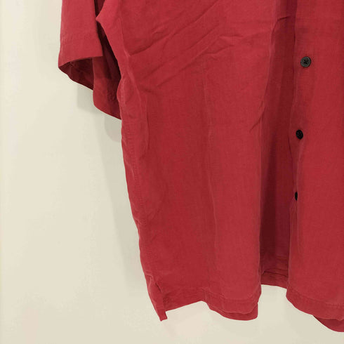 ハガー HAGGER 00s S/S レーヨンシャツ 半袖 メンズ import:XL