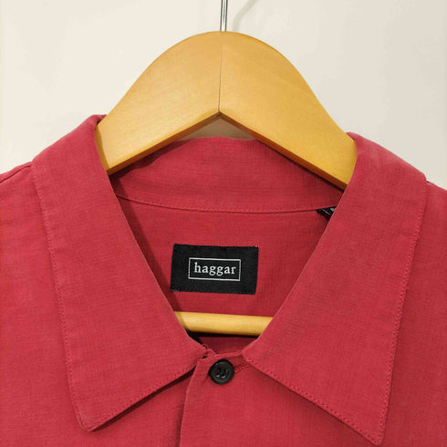 ハガー HAGGER 00s S/S レーヨンシャツ 半袖 メンズ import:XL