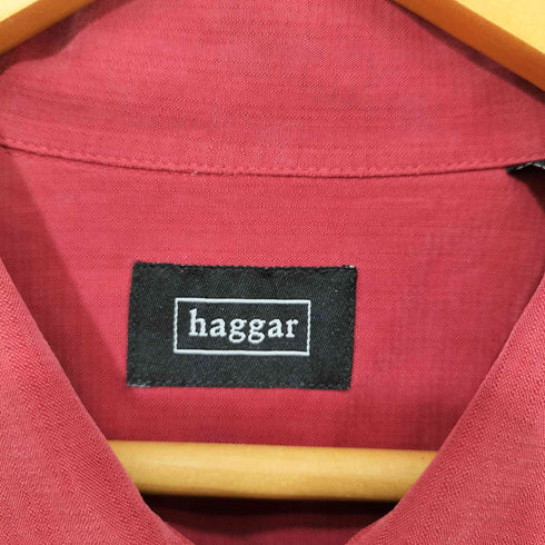 ハガー HAGGER 00s S/S レーヨンシャツ 半袖 メンズ import:XL