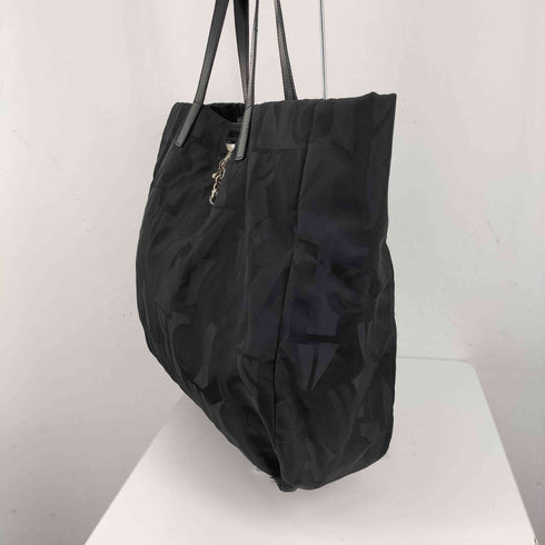 サルヴァトーレフェラガモ Salvatore Ferragamo 総柄 ナイロントートバッグ レディース