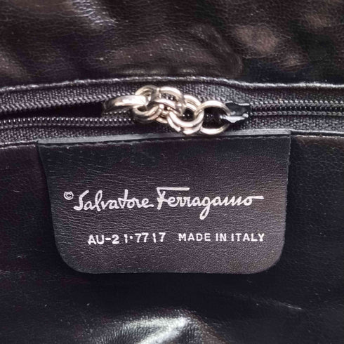 サルヴァトーレフェラガモ Salvatore Ferragamo 総柄 ナイロントートバッグ レディース