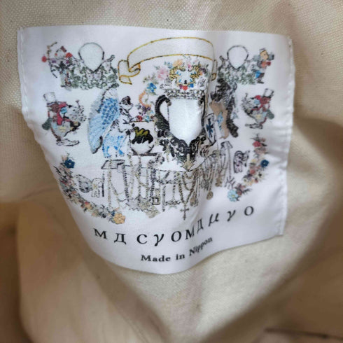 マクロマウロ MACROMAURO 日本製 転写プリント ショルダー トート バッグ メンズ