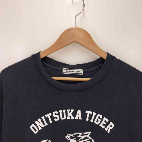 オニツカタイガー ONITSUKA TIGER フロントロゴ 半袖tシャツ メンズ JPN:L