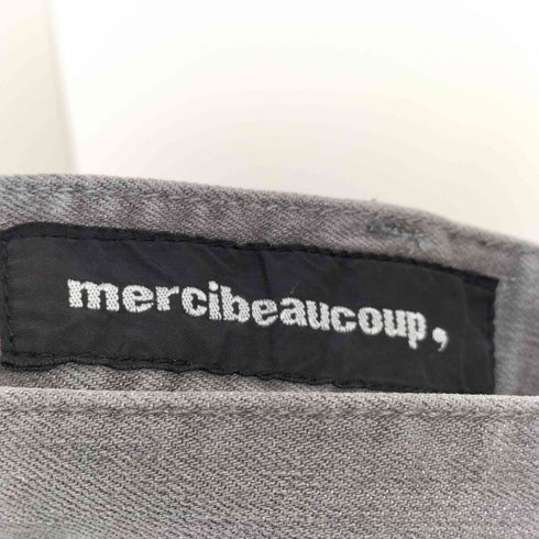 メルシーボークー mercibeaucoup うしろまえデニムパンツ レディース JPN:0