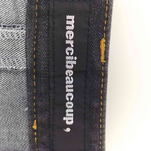 メルシーボークー mercibeaucoup うしろまえデニムパンツ レディース JPN:0