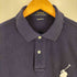 ポロラルフローレン POLO RALPH LAUREN CUSTOM SLIM FIT 鹿の子 ビッグポニー刺繍 ポロシャツ メンズ import:L